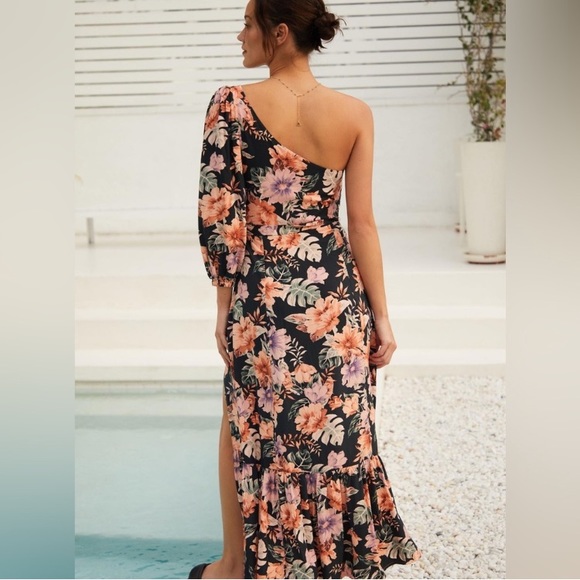 L*Space One Shoulder Josephine Floral Maxi Dress - Picture 5 of 12